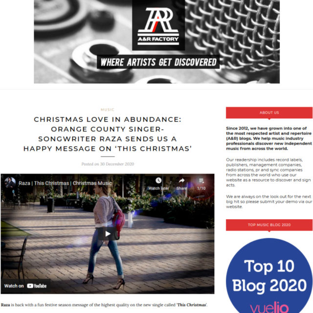 Article about "This Christmas"
